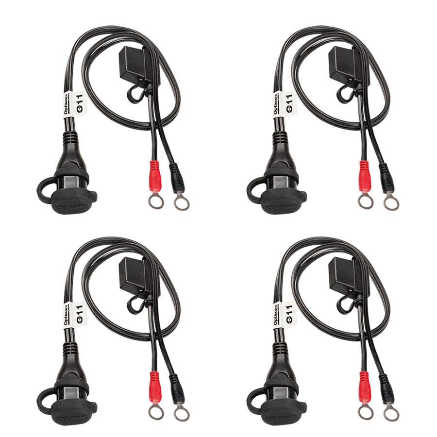 Tecmate Battery Lead - 5/16" - 4 Pack O-11X4 - Back View