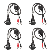 Load image into Gallery viewer, Tecmate Battery Lead - 5/16" - 4 Pack O-11X4 - Back View
