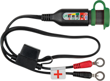Load image into Gallery viewer, Tecmate Battery Status/Charge System Monitor - Lithium/SAE - 20 Pack O-127JAR - Side View