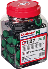 Load image into Gallery viewer, Tecmate Battery Status/Charge System Monitor - Lithium/SAE - 20 Pack O-127JAR - Installation View