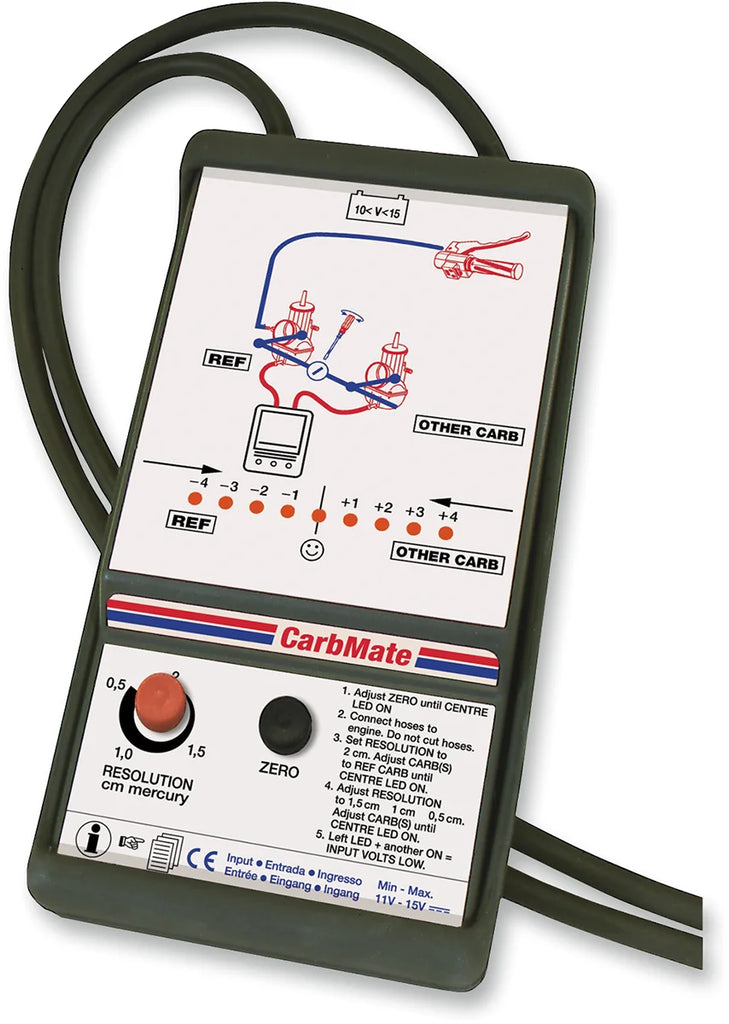 Tecmate CarbMate - Carburetor/Fuel Injection Sync TS-110 - Installation View