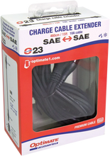 Load image into Gallery viewer, Tecmate Charger Cord - 15' Extender O-23 - Side View