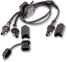 Load image into Gallery viewer, Tecmate Charger Cord - Fused SAE Y-Splitter O-05 - Main Product View