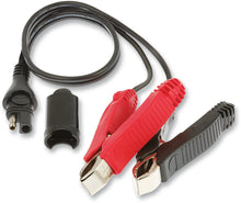 Load image into Gallery viewer, Tecmate Charger Cord - SAE to Fused Battery Clips O-14 - Detail View