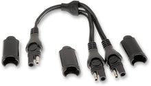 Load image into Gallery viewer, Tecmate Charger Cord - Unfused SAE Y-Splitter O-15 - Main Product View