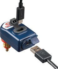 Load image into Gallery viewer, Tecmate Charger - OptiMate - 90° Elbow - USB-A/USB-C O-114 - Side View