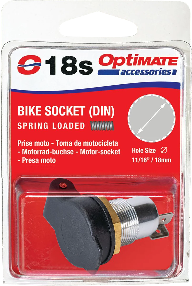Tecmate DIN Socket O-18S - Installation View