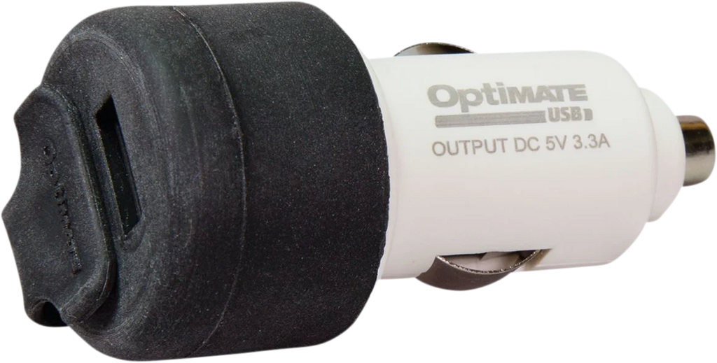 Tecmate Dual USB Fast Charger O-106 O-106 - Side View