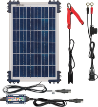 Load image into Gallery viewer, Tecmate Duo Charger Solar 10 Watt TM522-D1 - Main Product View