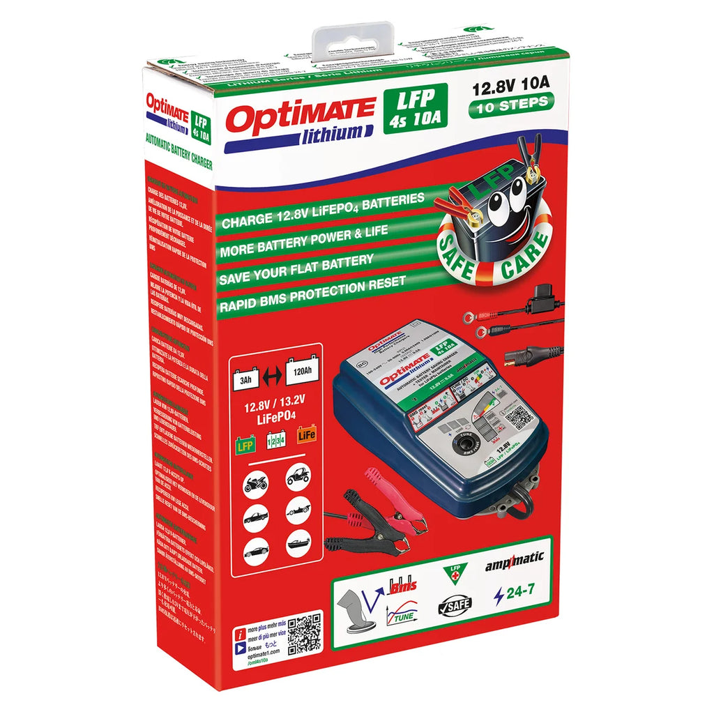 Tecmate Optimate™ Battery Charger - Lithium TM-275 - Back View