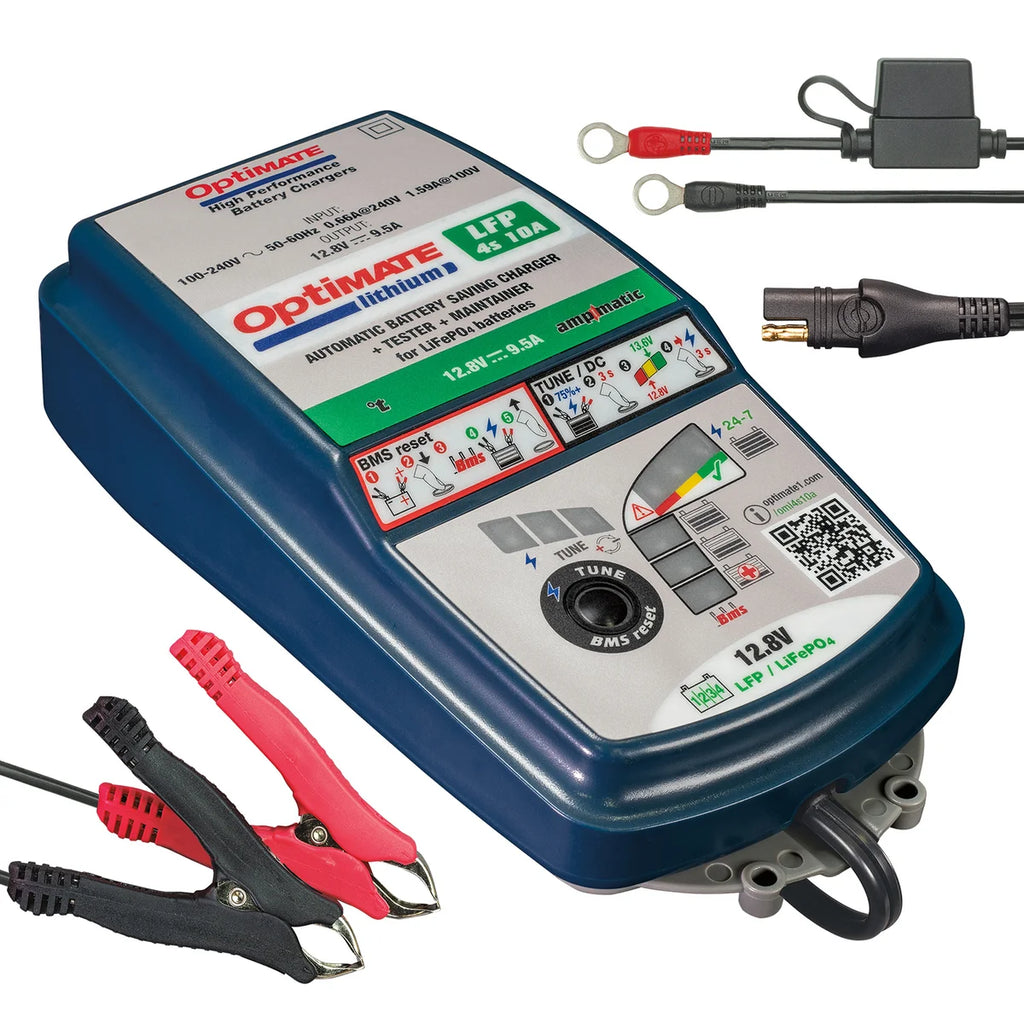 Tecmate Optimate™ Battery Charger - Lithium TM-275 - Installation View