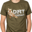 Load image into Gallery viewer, Tecmate Optimate Dirt Therapy T-Shirt - Military Green - XL TA-240MG - Main Product View