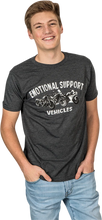 Load image into Gallery viewer, Tecmate Optimate Emotional Support Vehicles T-Shirt - Heather Charcoal - Medium TA-234CH - Main Product View