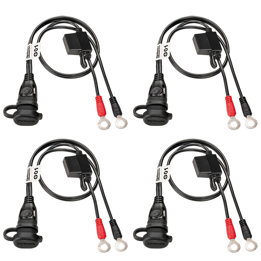 Tecmate Optimate™ Permanent Battery Lead - 4 Pack O-01X4 - Main Product View