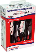 Load image into Gallery viewer, Tecmate Optimate™ Permanent Battery Lead - 4 Pack O-01X4 - Side View
