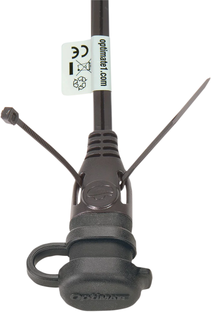 Tecmate Optimate™ Permanent Battery Lead O-01 - Back View