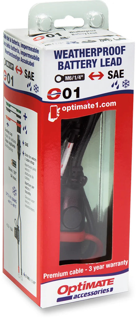 Tecmate Optimate™ Permanent Battery Lead O-01 - Additional View 6