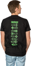 Load image into Gallery viewer, Tecmate Optimate Speed Therapy T-Shirt - Black - Large TA-243BL - Side View