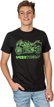 Load image into Gallery viewer, Tecmate Optimate Speed Therapy T-Shirt - Black - Medium TA-242BL - Main Product View