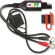 Load image into Gallery viewer, Tecmate Permanent Power Lead with Battery/Charge Status - 20" O-124 - Main Product View
