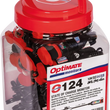 Load image into Gallery viewer, Tecmate Permanent Power Lead with Battery/Charge Status - Jar of 20 O-124JAR - Back View