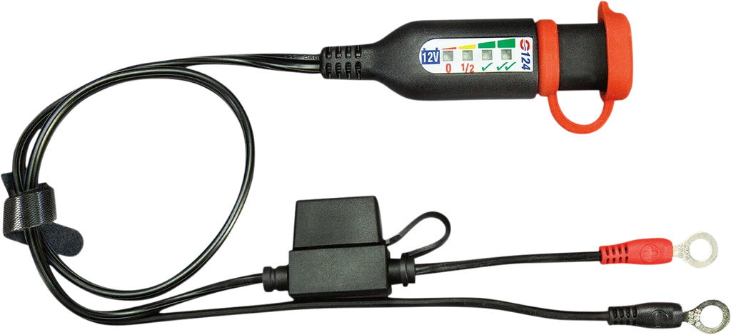 Tecmate Permanent Power Lead with Battery/Charge Status - Jar of 20 O-124JAR - Additional View 5