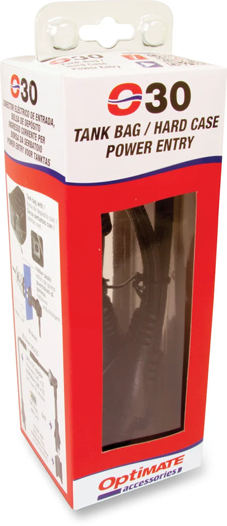 Tecmate Power Cord - DC 2.5 mm Plug to SAE Adapter O-30 - Installation View