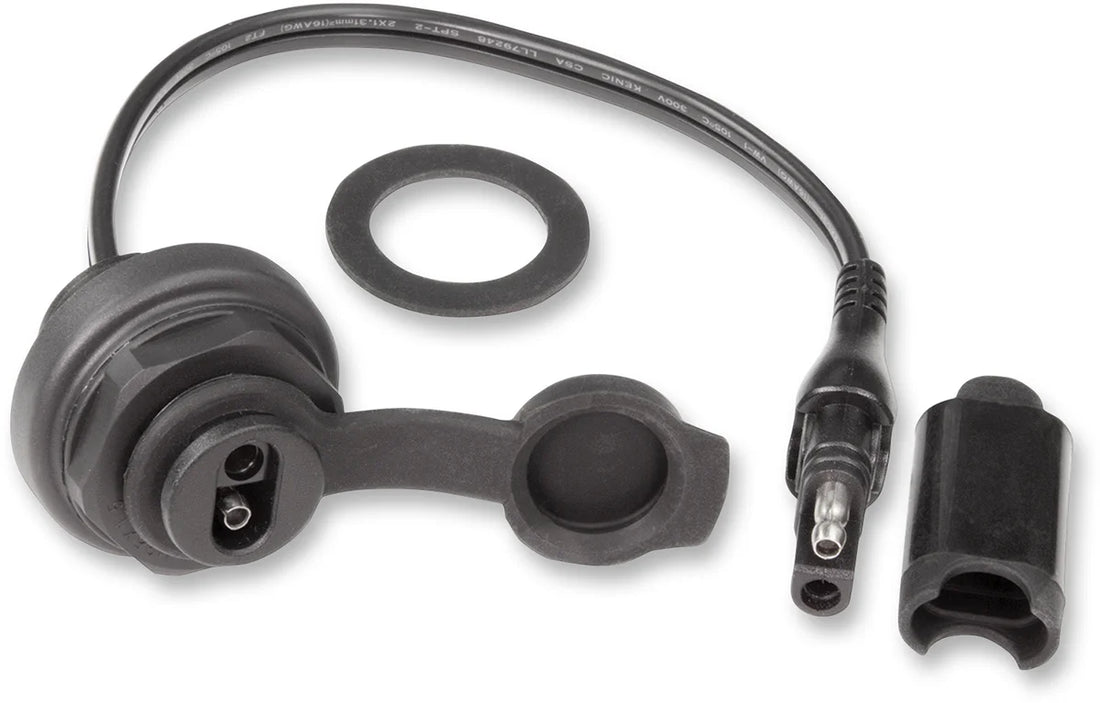 Tecmate SAE Panel Mount Socket - 40" O-20L - Detail View
