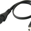 Load image into Gallery viewer, Tecmate SAE Socket Adapter DC 2.5MM Plug O-67M - Side View