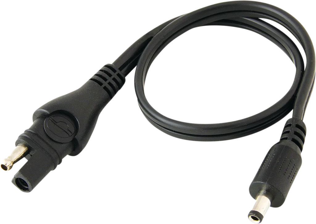 Tecmate SAE Socket Adapter DC 2.5MM Plug O-67M - Side View