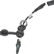 Load image into Gallery viewer, Tecmate Weatherproof SAE Thin Panel Mount Socket O-40 - Short O-40S - Installation View