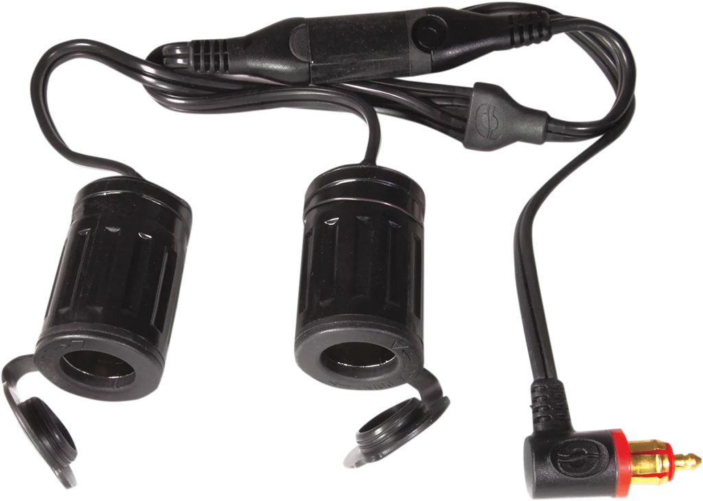 Tecmate Y-Splitter - DIN to Dual Socket Adapter O-36 - Main Product View