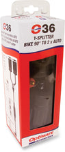 Load image into Gallery viewer, Tecmate Y-Splitter - DIN to Dual Socket Adapter O-36 - Side View