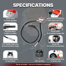 Load image into Gallery viewer, Terapump TERAPUMP TRFA01-XL-FUEL TRANSFER PUMP W / EXTENDED HOSES 20176 - Main Product View