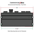 Load image into Gallery viewer, Terminator X Max Measurements - Top View.jpg