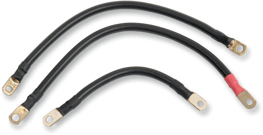 Terry Components Battery Cables - 8" - Side View