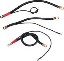 Load image into Gallery viewer, Terry Components Positive Battery Cable -18" - Side View