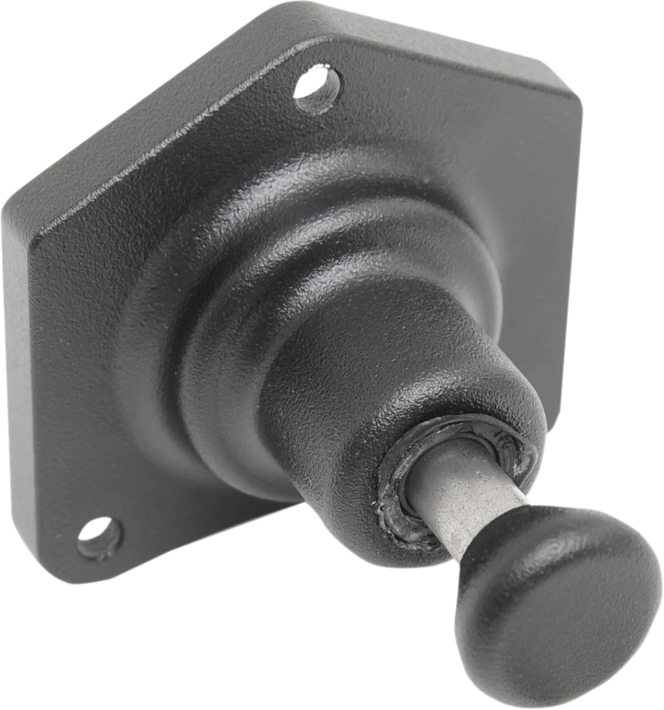 Terry Components Solenoid End Cover - Starter Buttons - Black - Main Product View