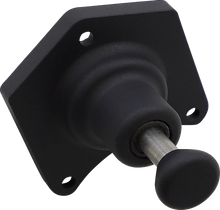 Load image into Gallery viewer, Terry Components Solenoid End Cover - Starter Buttons - Black - Main Product View