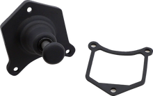 Load image into Gallery viewer, Terry Components Solenoid End Cover - Starter Buttons - Black - Main Product View