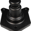 Load image into Gallery viewer, Terry Components Solenoid End Cover - Starter Buttons - Black - Side View