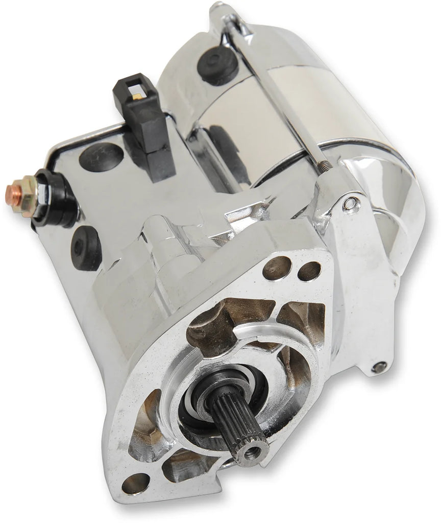 Terry Components Starter Motor - Harley Davidson - Chrome - Main Product View