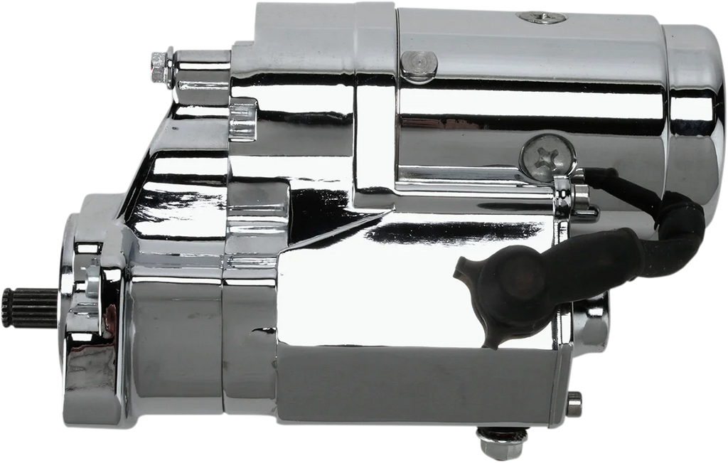 Terry Components Starter Motor - Harley Davidson - Chrome - Main Product View