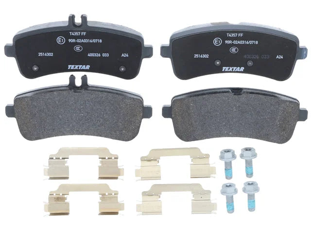 Textar Brake Pad Set fits 2017-2021 Mercedes-Benz AMG GT / 2021 Mercedes-Benz AMG GT Black Series / 2018-2021 Mercedes-Ben...