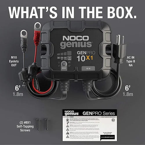The NOCO Company - Archived 1-BANK 10A ONBOARD BATTERY CHARGER GENPRO10X1 - Additional View 5