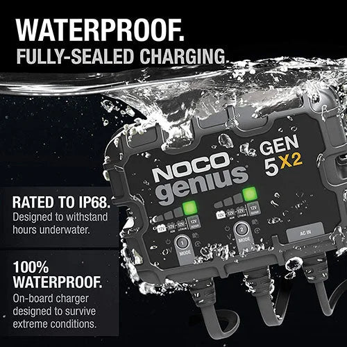 The NOCO Company - Archived 2-BANK 10A ONBOARD BATTERY CHARGER GEN5X2 - Main Product View
