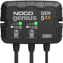 Load image into Gallery viewer, The NOCO Company - Archived 2-BANK 10A ONBOARD BATTERY CHARGER GEN5X2 - Back View