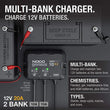 Load image into Gallery viewer, The NOCO Company - Archived 2-BANK 20A ONBOARD BATTERY CHARGER GENPRO10X2 - Main Product View