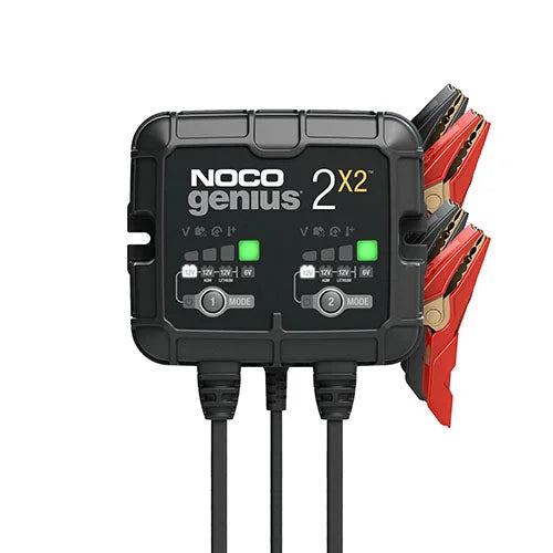 The NOCO Company - Archived 2-BANK 4A BATTERY CHARGER GENIUS2X2 - Back View