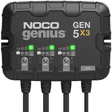 Load image into Gallery viewer, The NOCO Company - Archived 3-BANK 15A ONBOARD BATTERY CHARGER GEN5X3 - Side View